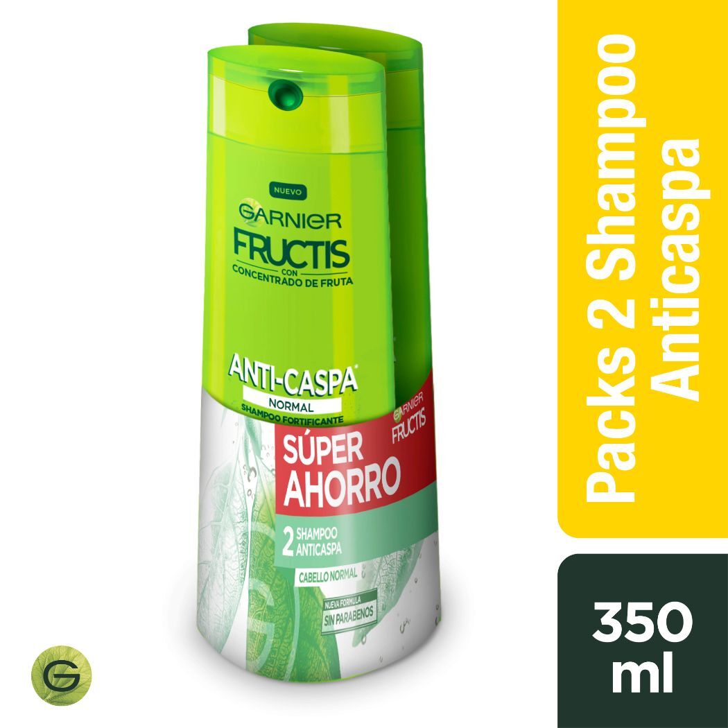 FRUCTIS ANTI CASPA 2 EN 1 SHA X 350 ML