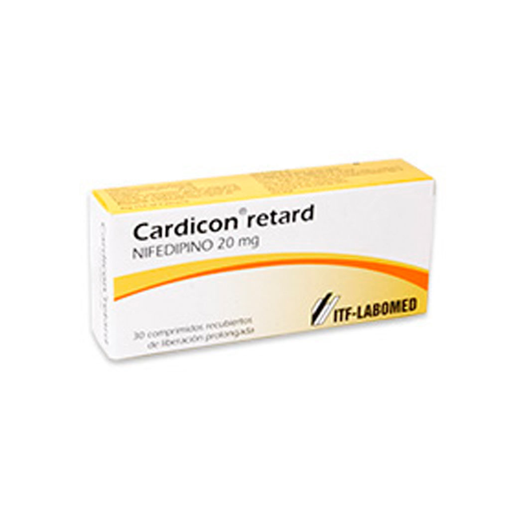 Cardicon Ret 20 mg x 30 comprimidos