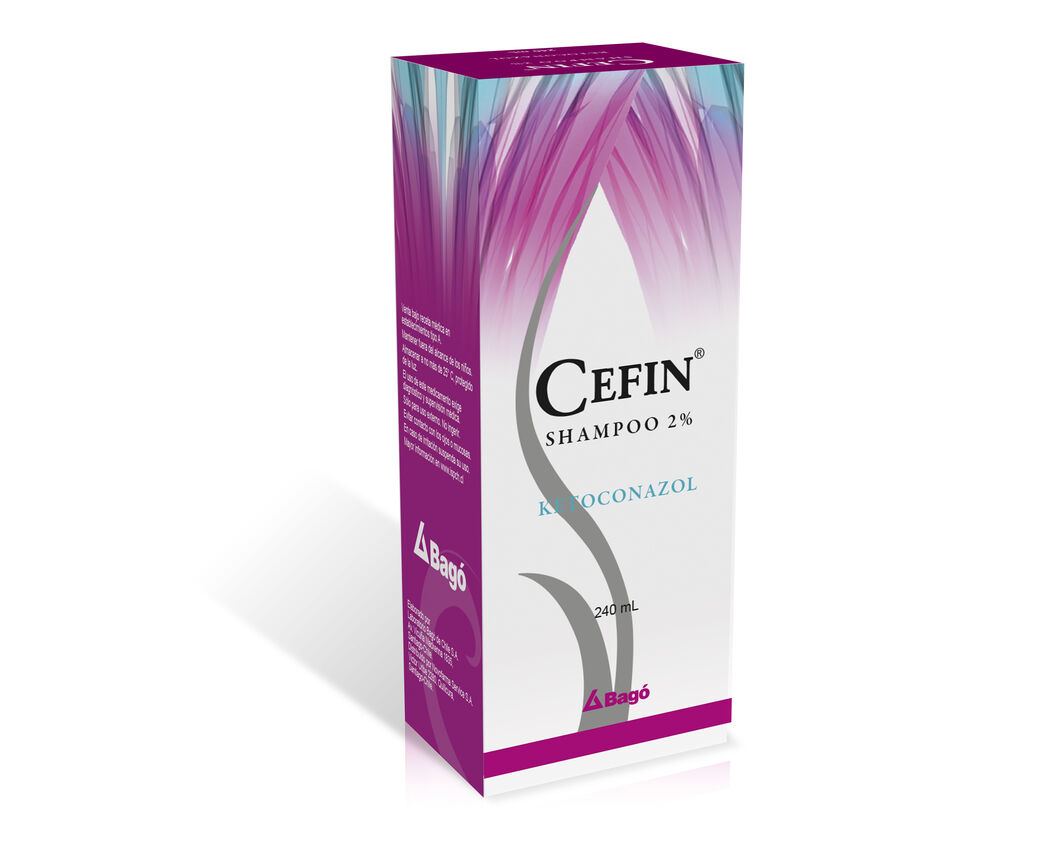 CEFIN SHAMPOO 2% X 240 ML