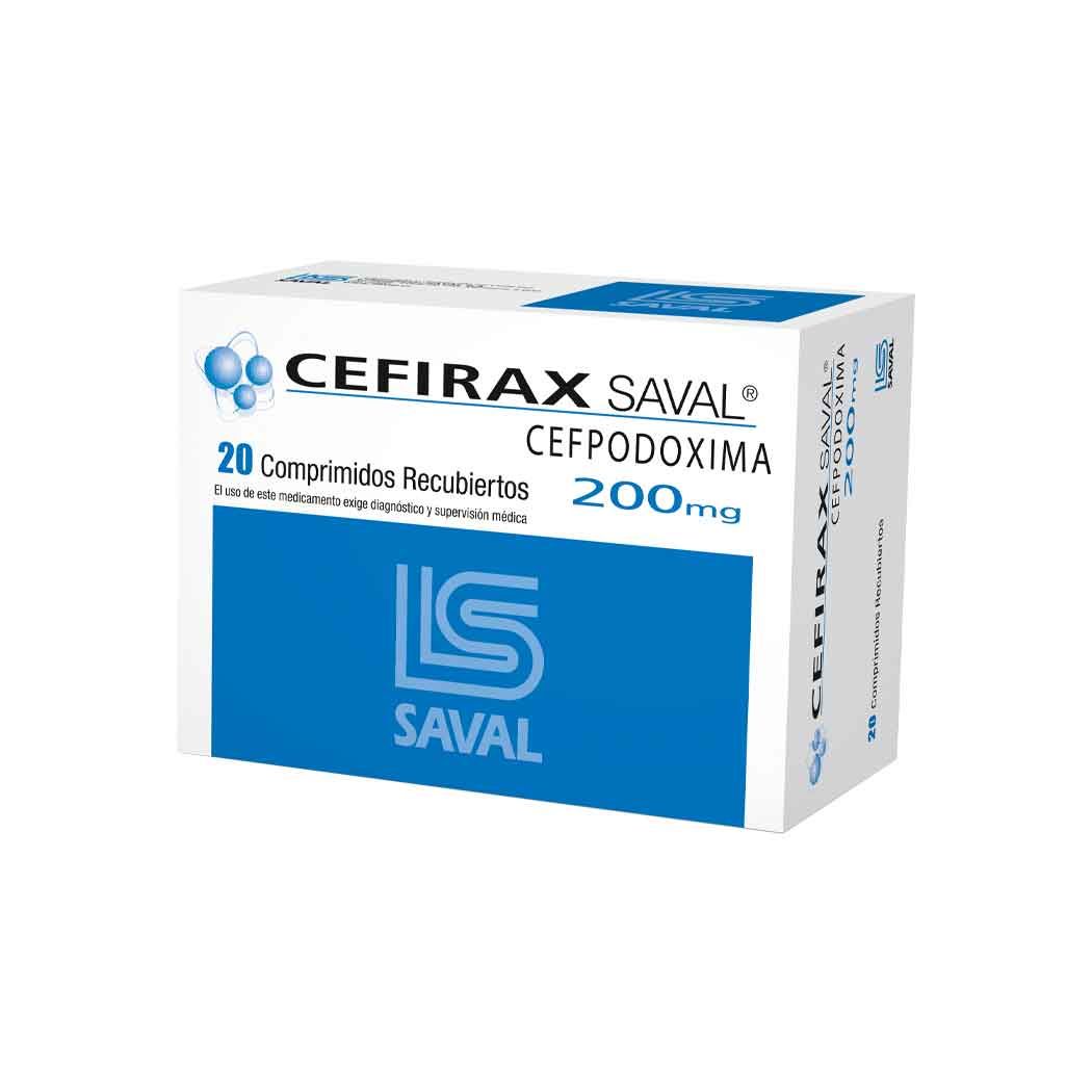 CEFIRAX 200 MG X 20 COMPRIMIDOS