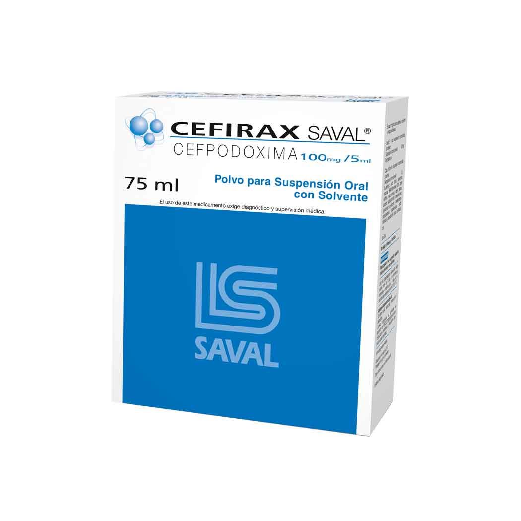 CEFIRAX SUSPENSIÓN 100MG/5ML X 75 ML