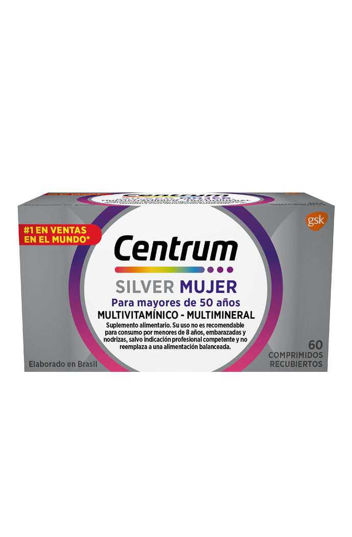 CENTRUM SILVER MUJER COM X 60