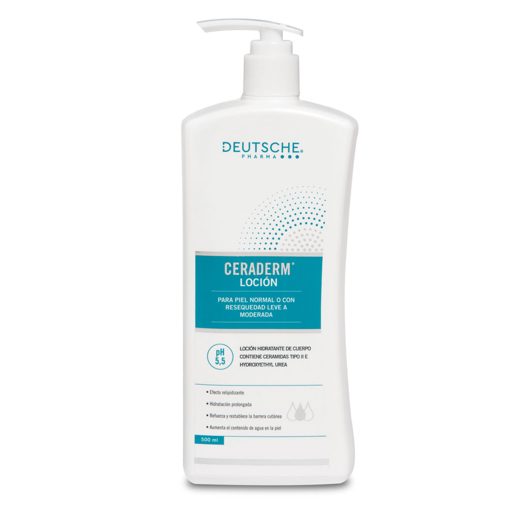 CERADERM LOCION X 500 ML