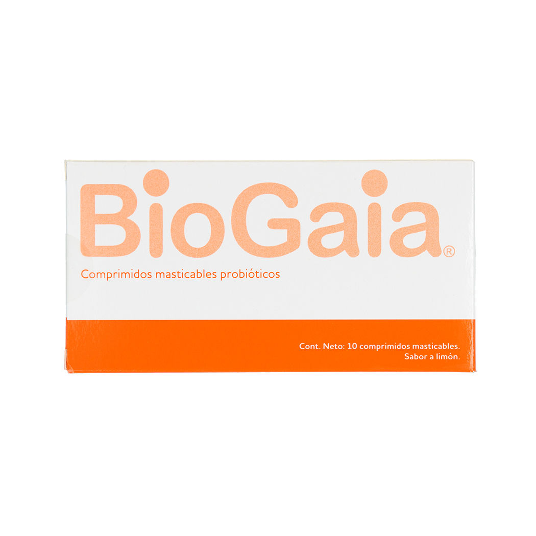 BIOGAIA X 10 COMPRIMIDOS MASTICABLES 