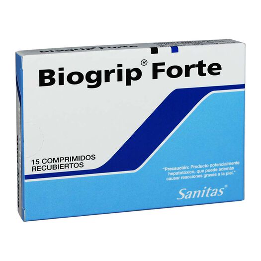 BIOGRIP FTE  X 15 COMPRIMIDOS
