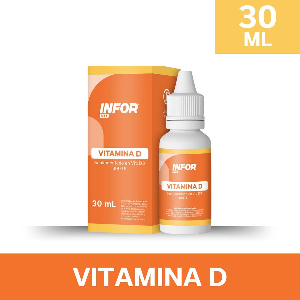 INFORVIT GTS D3 800UI X 30ML