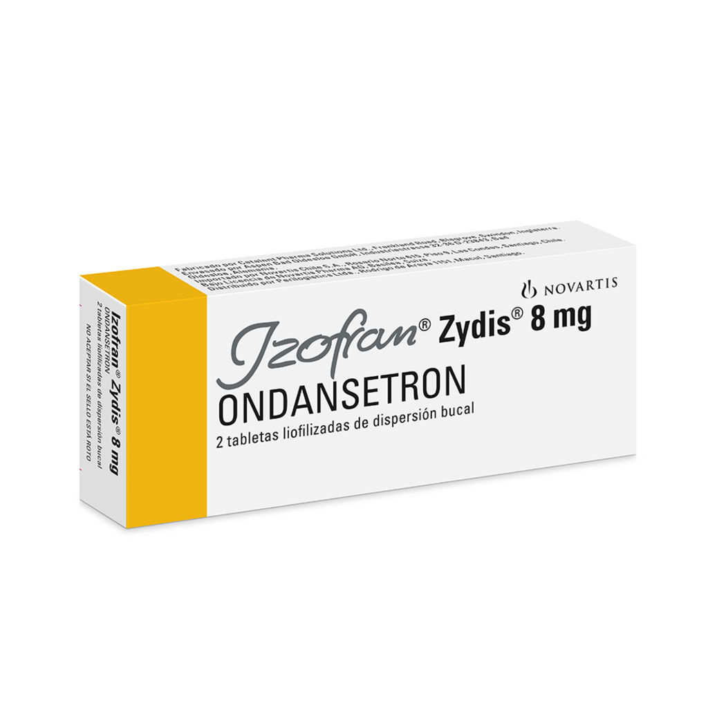 IZOFRAN ZYDIS COM 8 MG X 2...