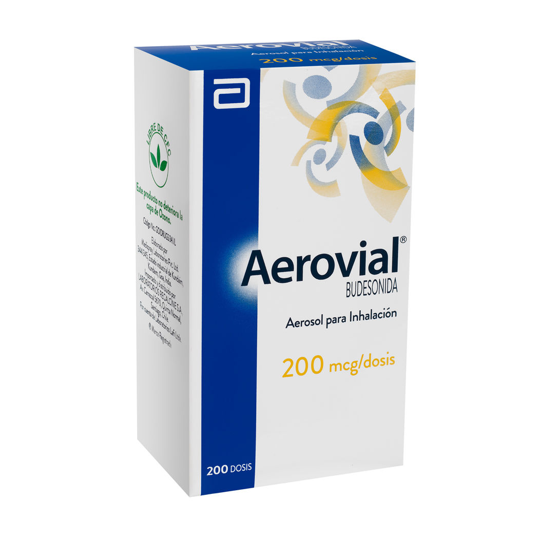 AEROVIAL INHALADOR 200 MCG X 200 DOSIS