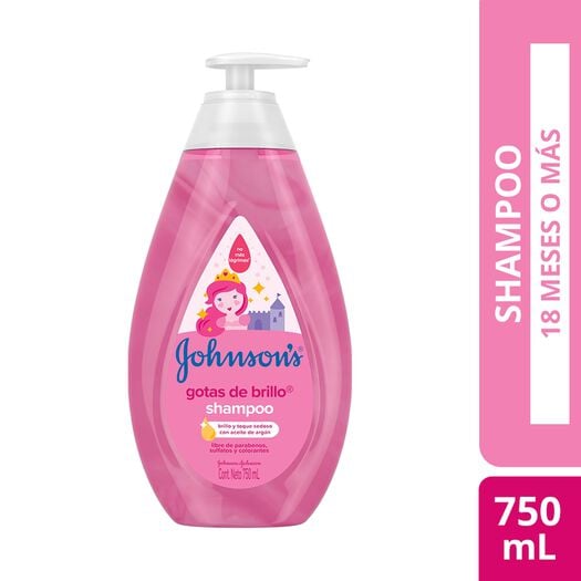 JOHNSON BABY GOTAS DE BRILLO SHA X 750 ML