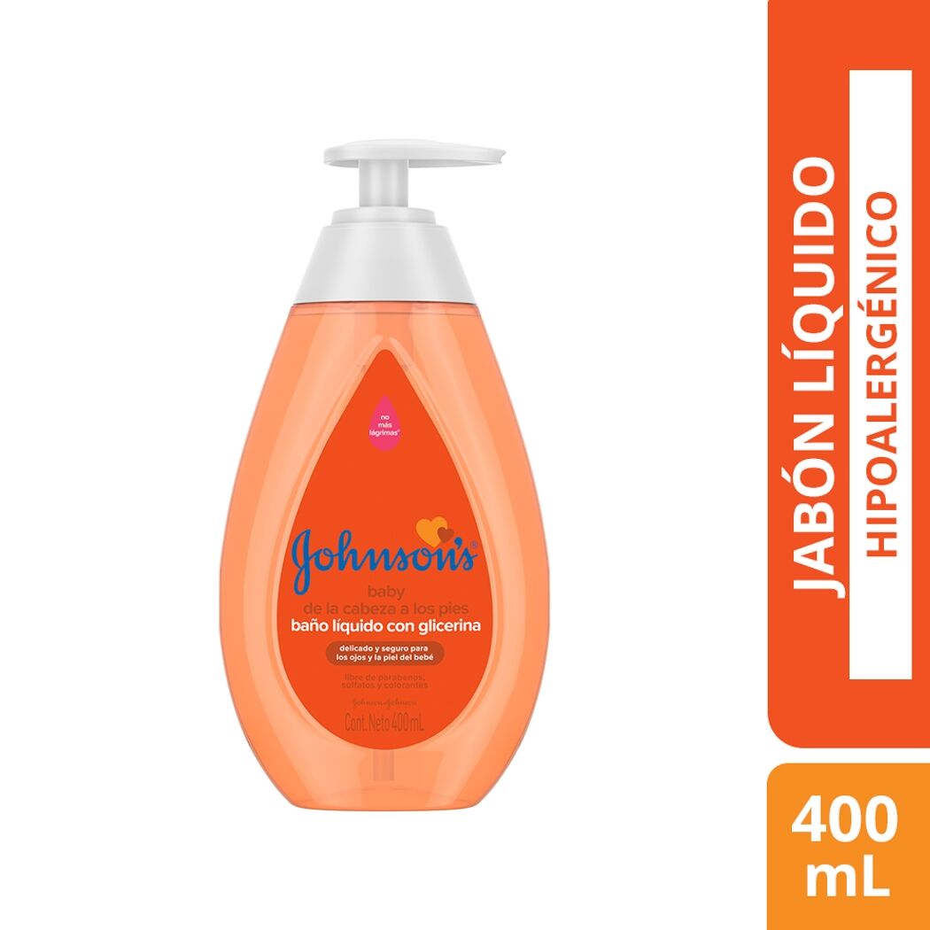 JONHSON BABY BAÑO GLICERINA 400ML