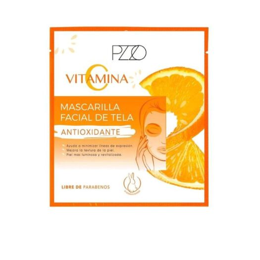 MASCARILLA FACIAL VITAMINA C PETRIZZIO X 1 UNID