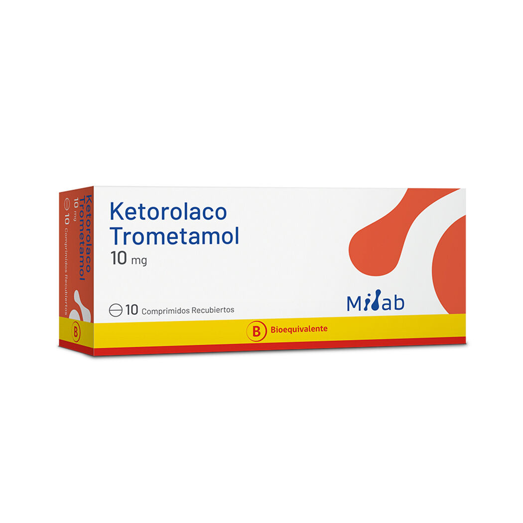 KETOROLACO COM 10 MG X 10 PAST