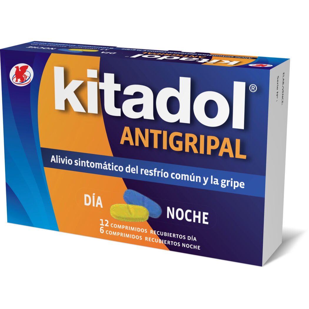 KITADOL ANTIGRIPAL DN COM 12+6