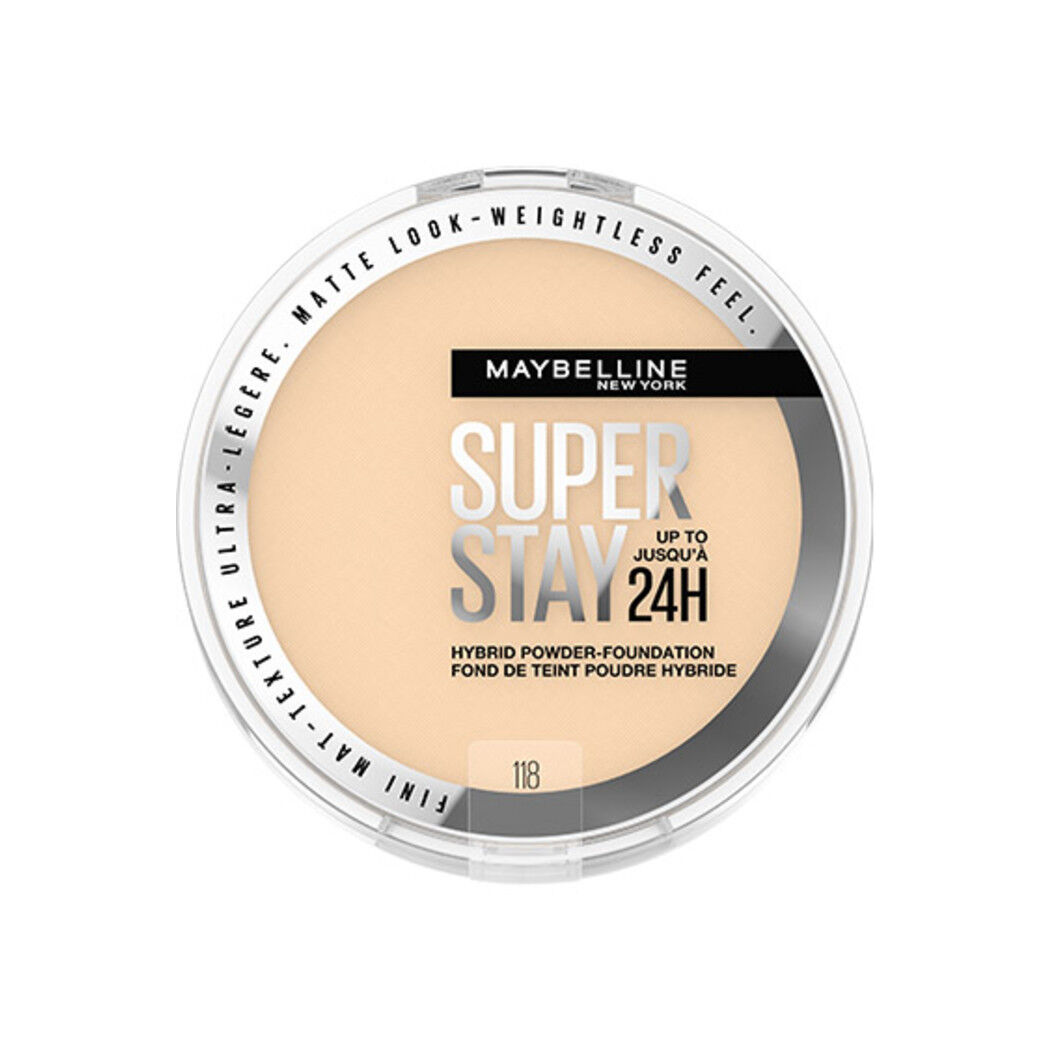 MAYBELLINE POLVO SUPER STAY 24H 118