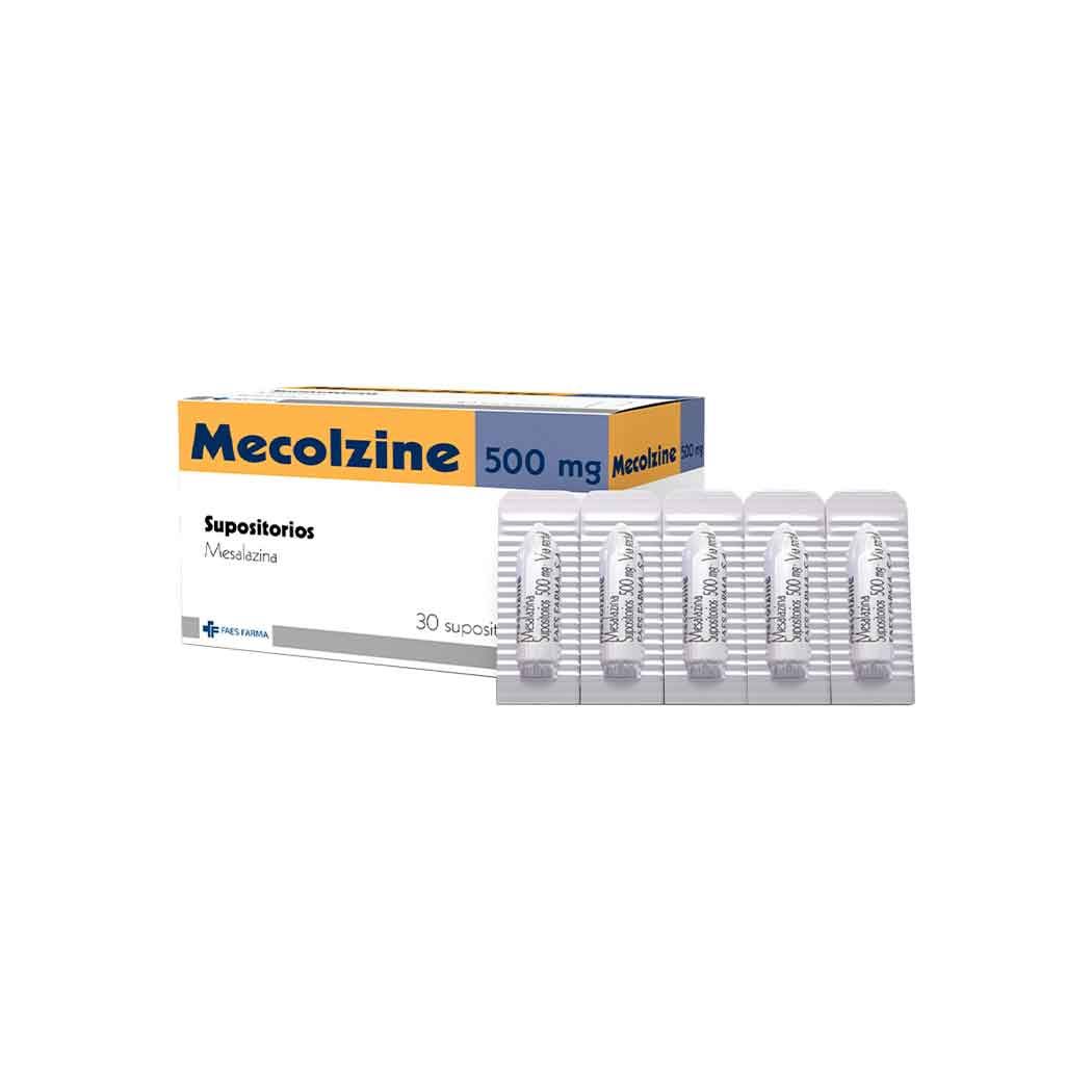 MECOLZINE SUPOSITORIO 500...