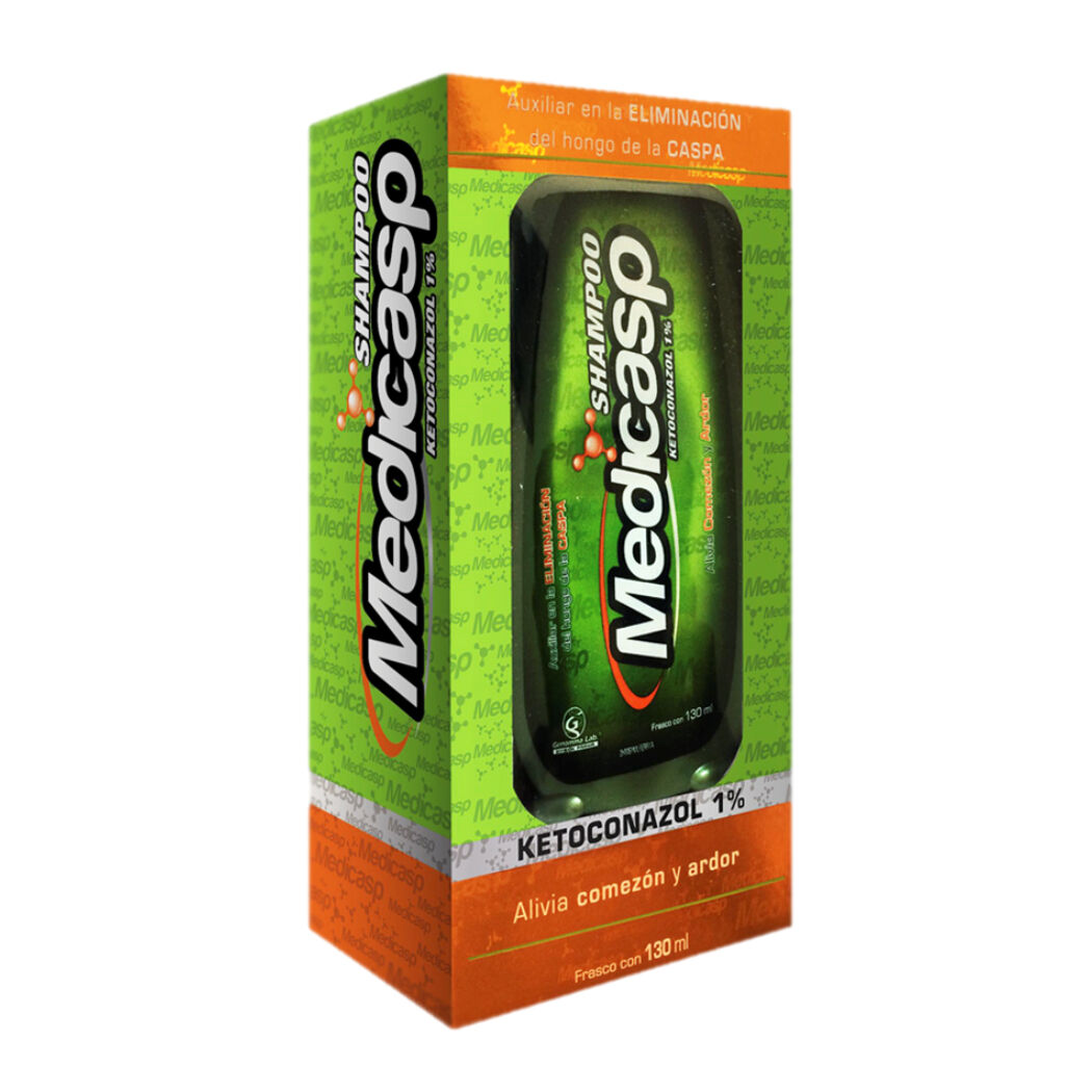 MEDICASP SHAMPOO 130 ML X 2 UNIDADES