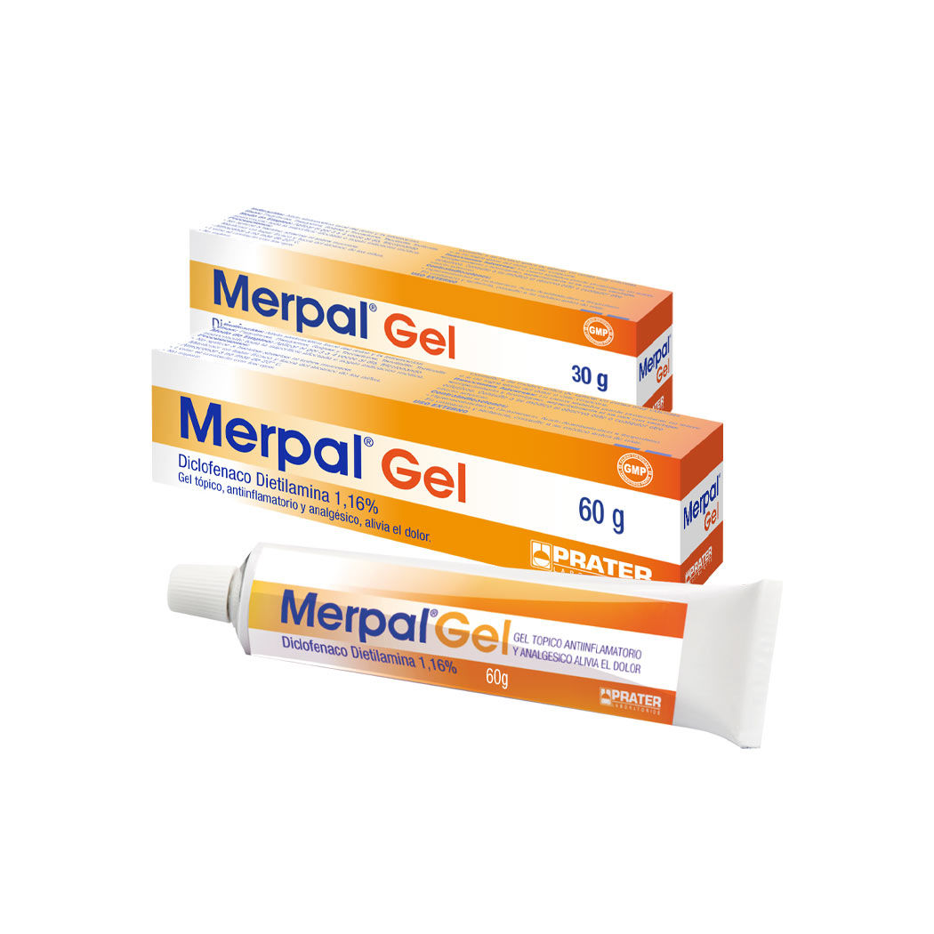 MERPAL GEL 1% X 60 GR