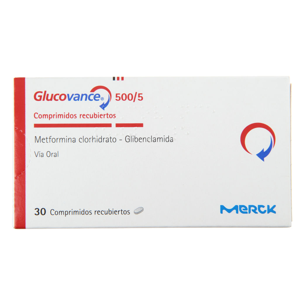METFORMINA GLIBENCLAMIDA 500/5MG X 30 COMPRIMIDOS