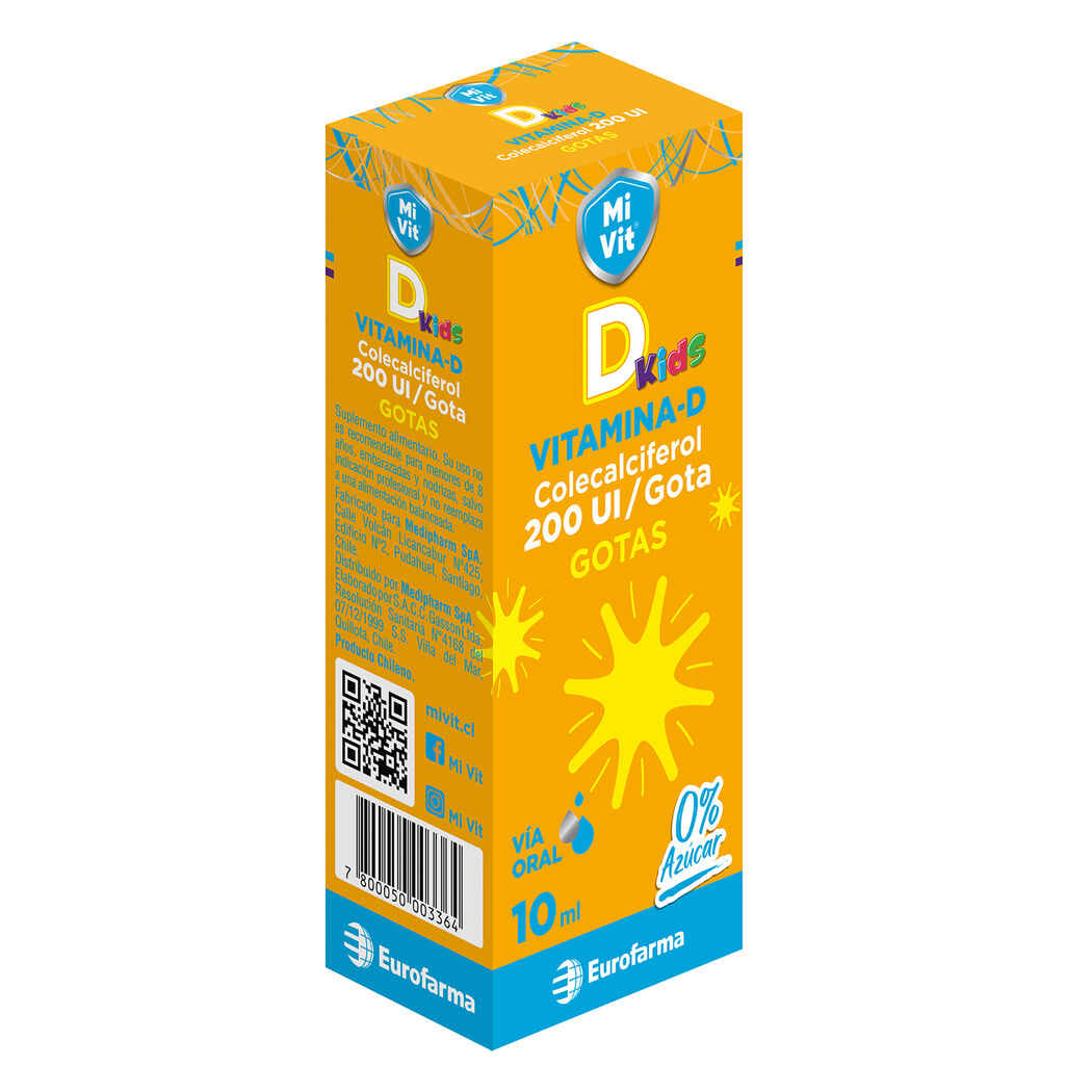 MI VIT D 200 UI GTS X 10 ML