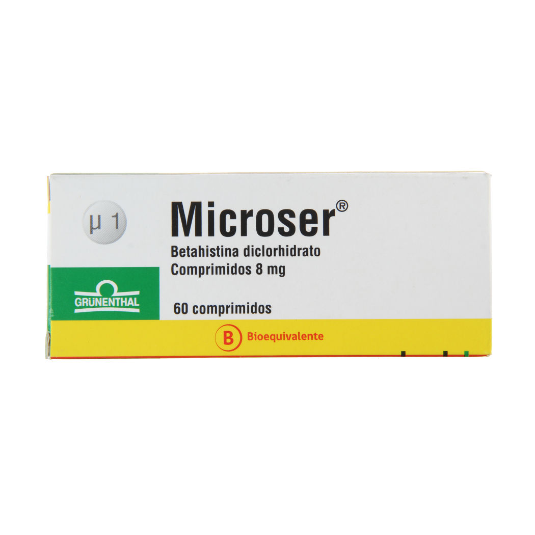 MICROSER COM  8 MG X 60