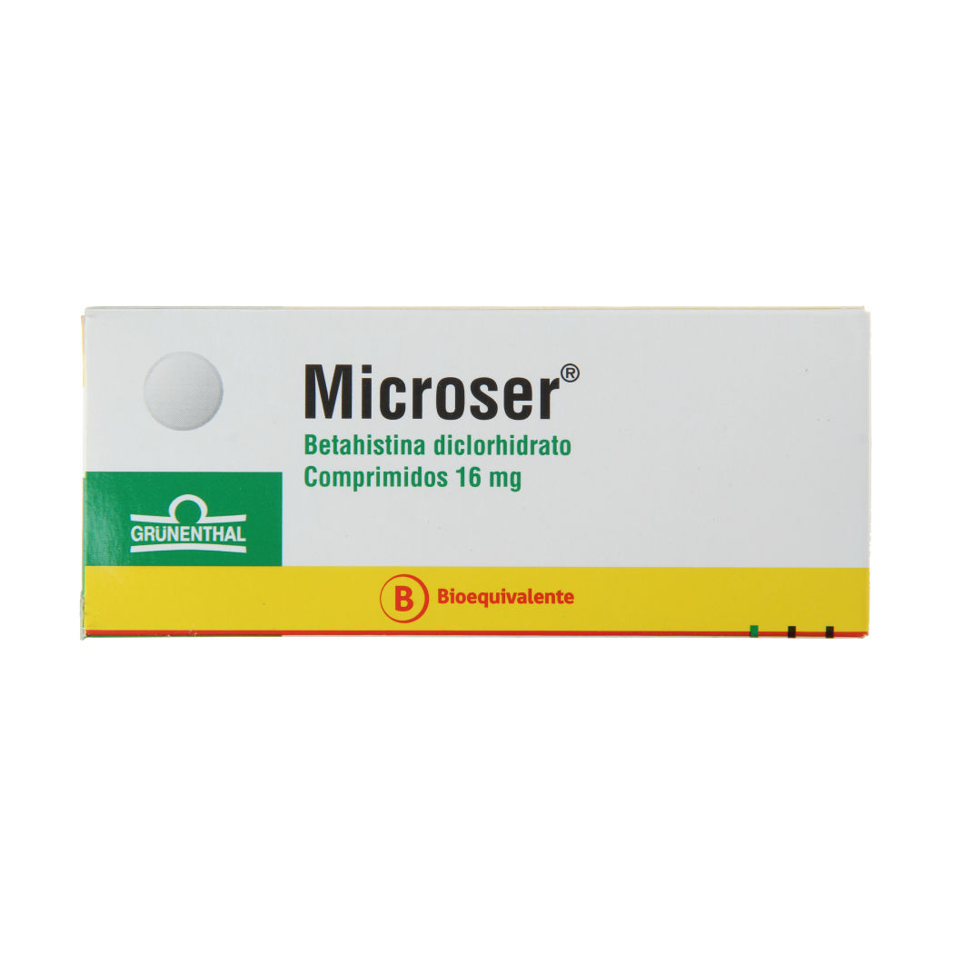 MICROSER  16 MG X 30 COMPRIMIDOS