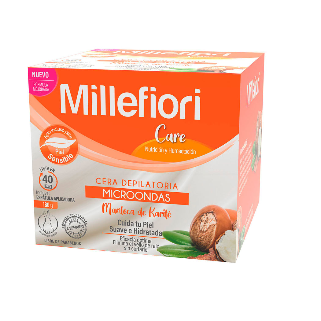 MILLEFIORI CERA MICROONDAS CARE X 180 GR