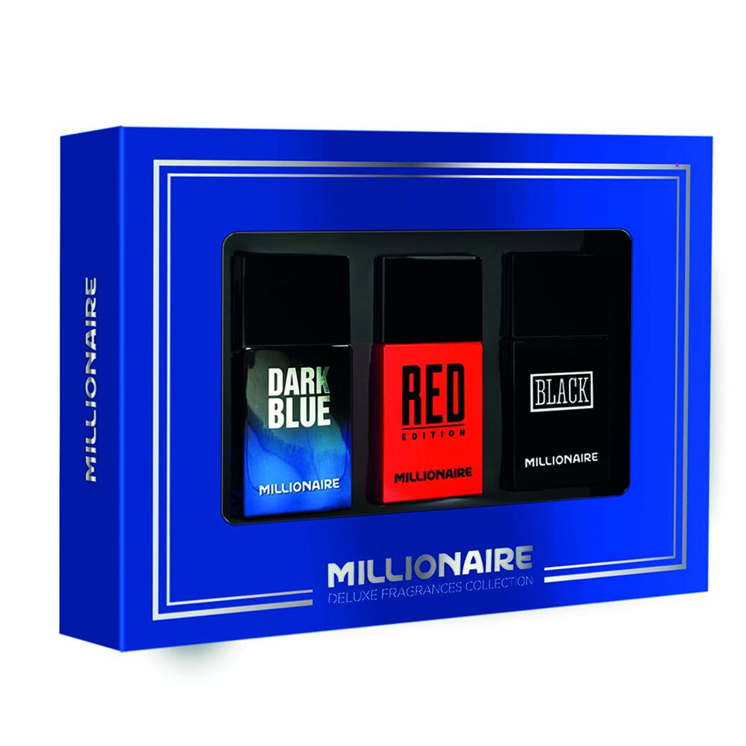 MNR EDT TRAVEL COLLECTION X3 (RED+BLACK+DARK BLUE)