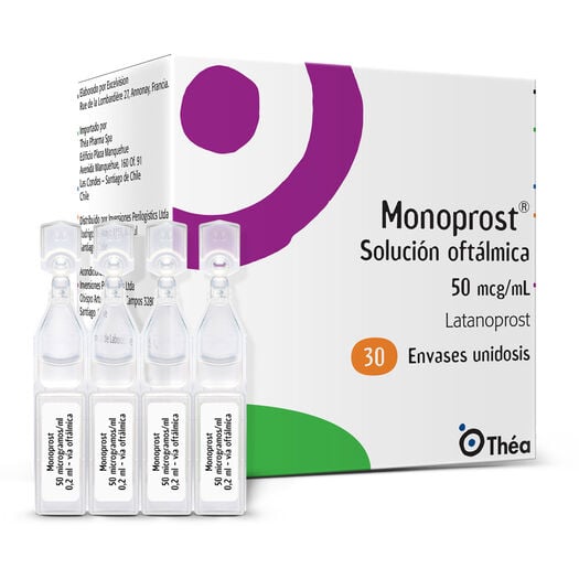 MONOPROST SOLUCION OFTALMICA 50MCG/ML X 30 ML
