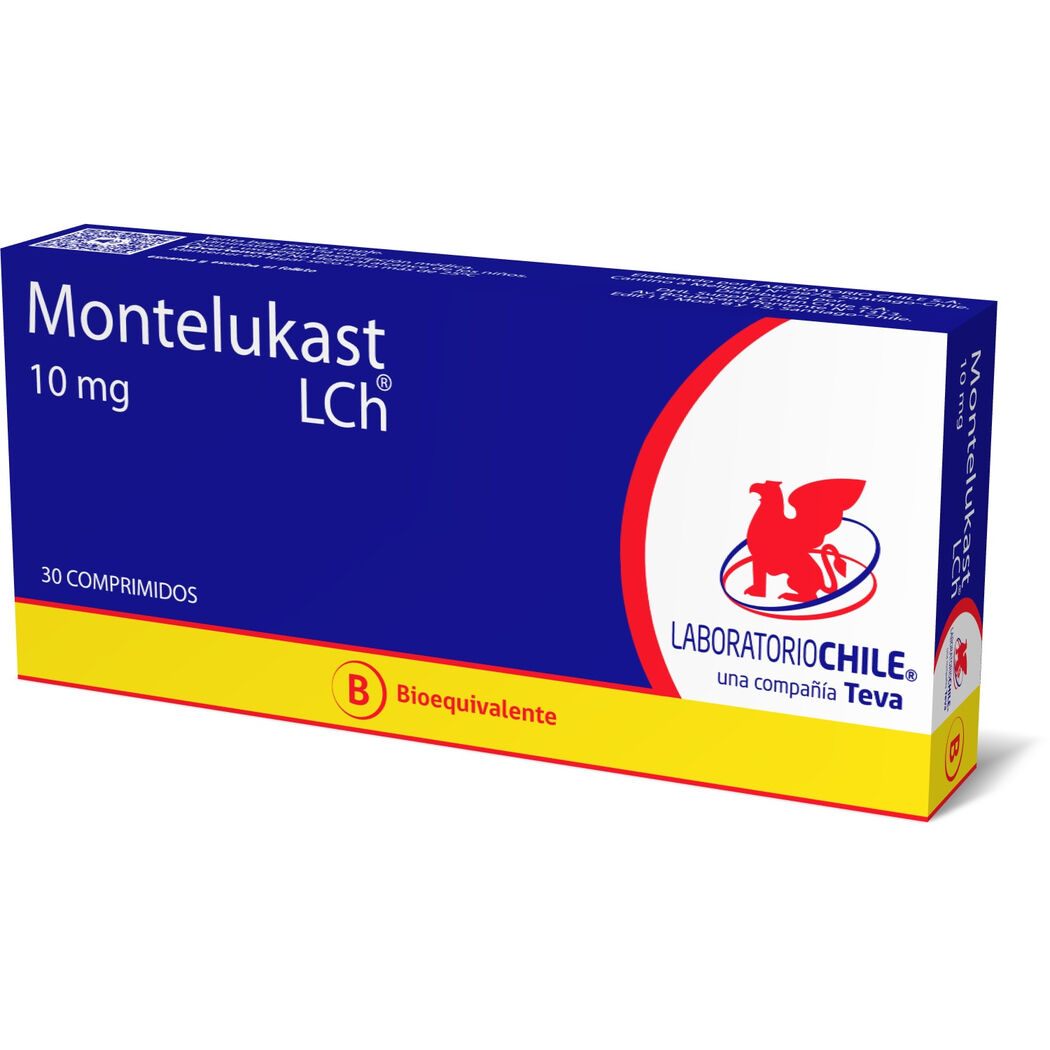 MONTELUKAST COM 10 MG X 30