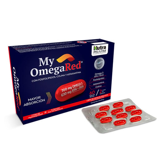 MYOMEGARED CAP 700 MG/630...