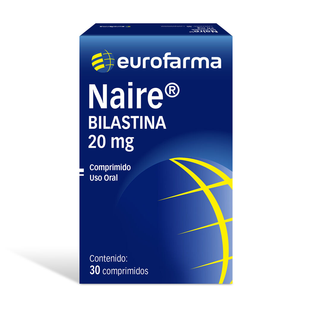 NAIRE 20 MG COM X 30 (BILASTINA)