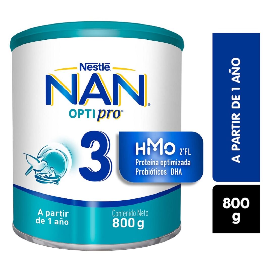 NAN 3 OPTIPRO MH-O PVO X 800 GR