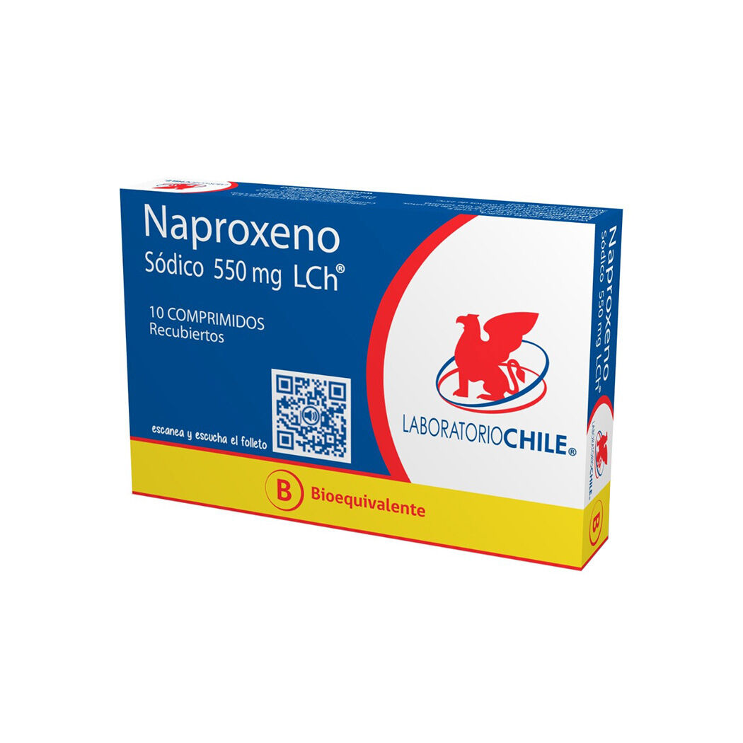 NAPROXENO COM 550 MG X 10 CHILE (BE)