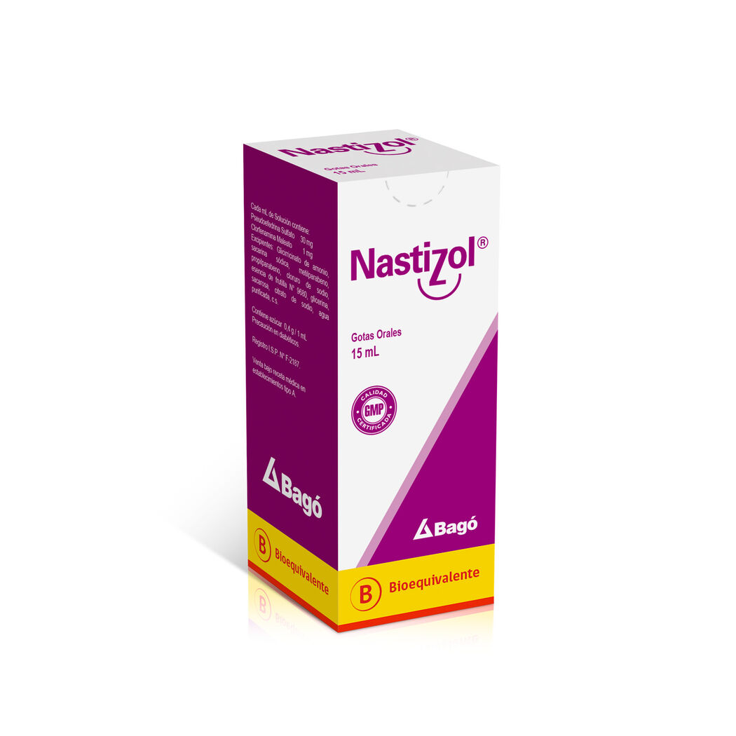 NASTIZOL X 15 ML SOLUCIÓN PARA GOTAS ORALES (BE)