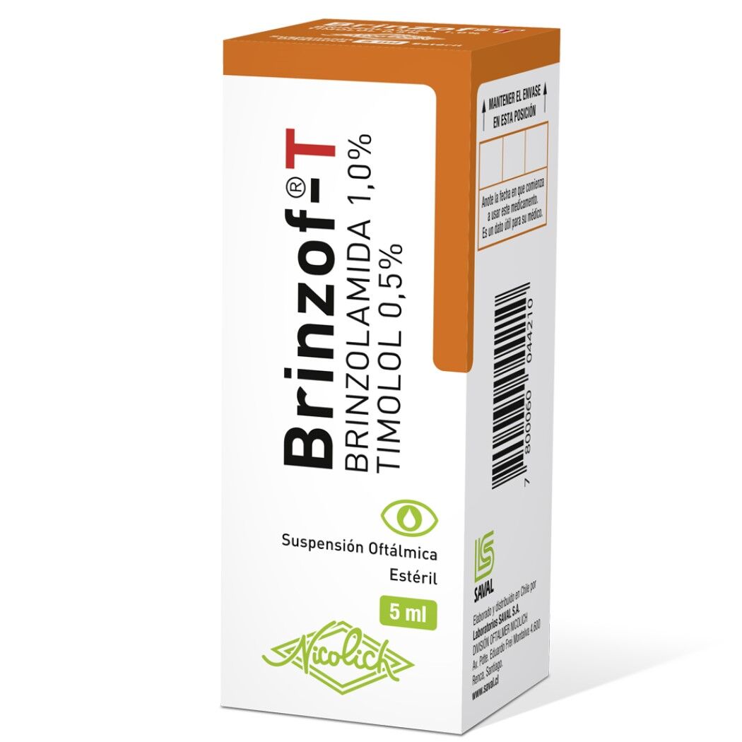 BRINZOF T COL X 5 ML