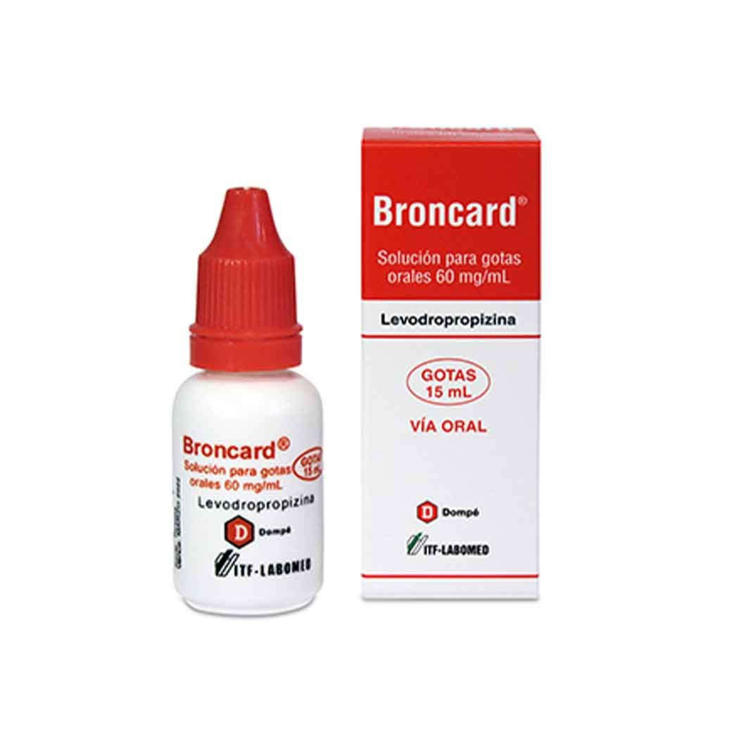 BRONCARD GTS 60MG/ML X 15 ML