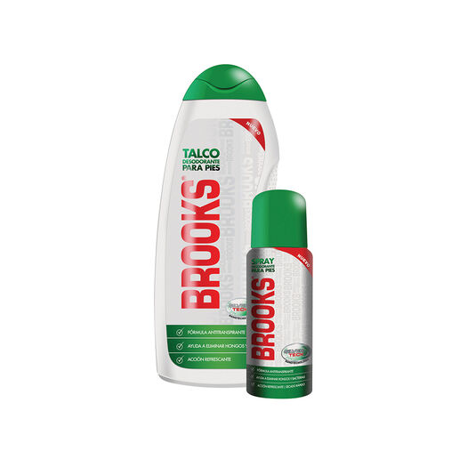 BROOKS TALCO 220 GR + SPRAY X 45 ML