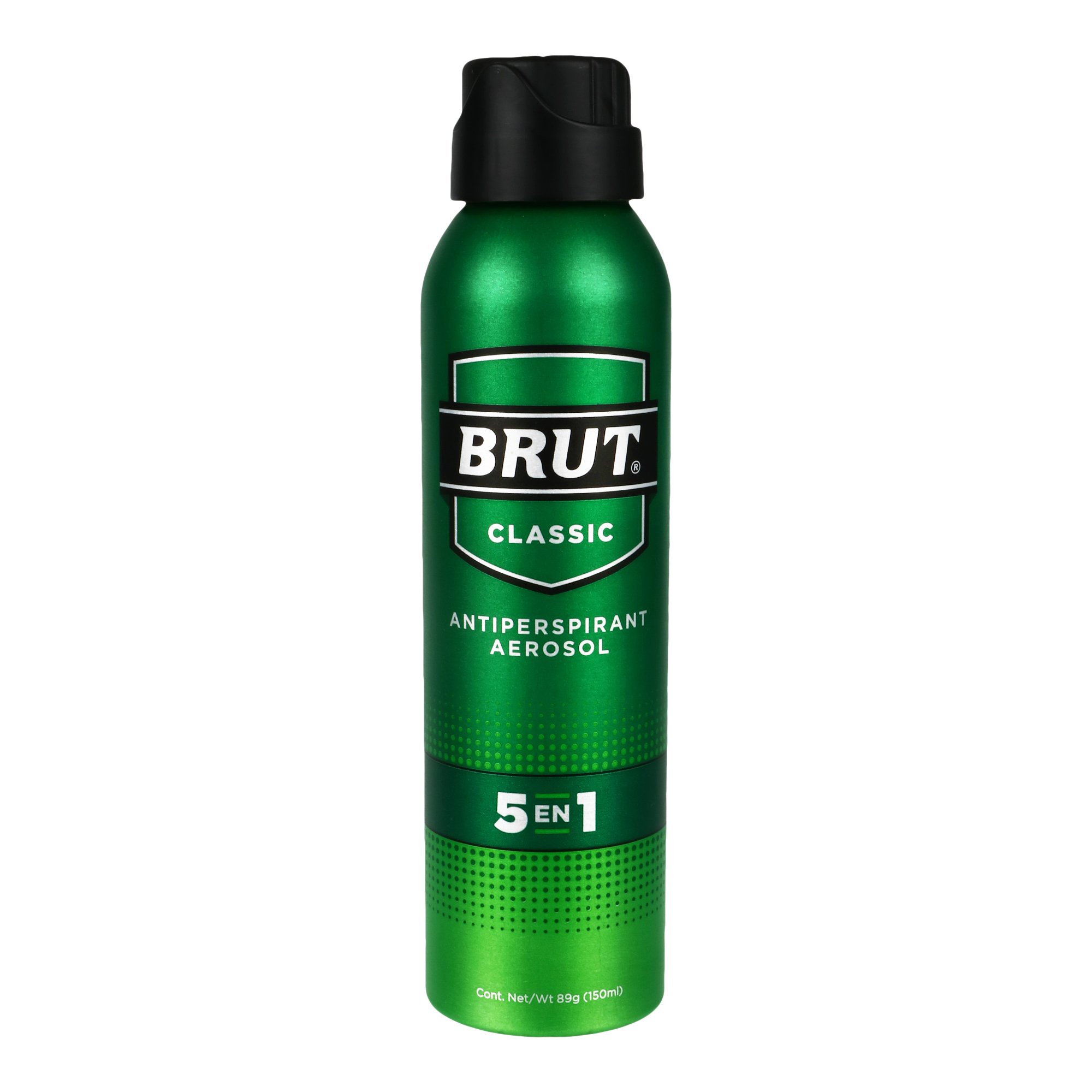 BRUT CLASSIC 5 EN 1 AEROSOL ANTITRANSPIRANTE X 150 ML