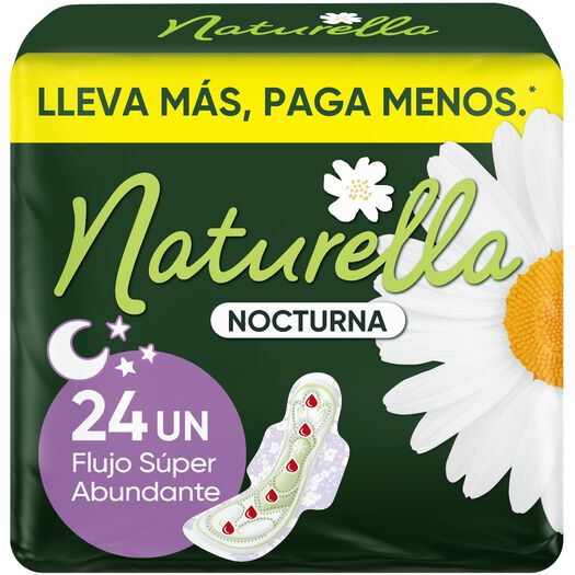 NATURELLA TOALLA NOCTURNA...