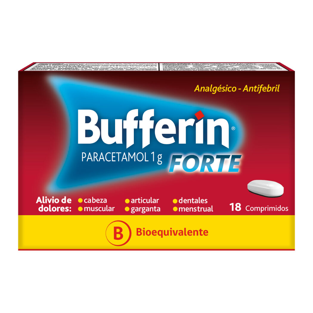 BUFFERIN FORTE COM 1 GR X 18