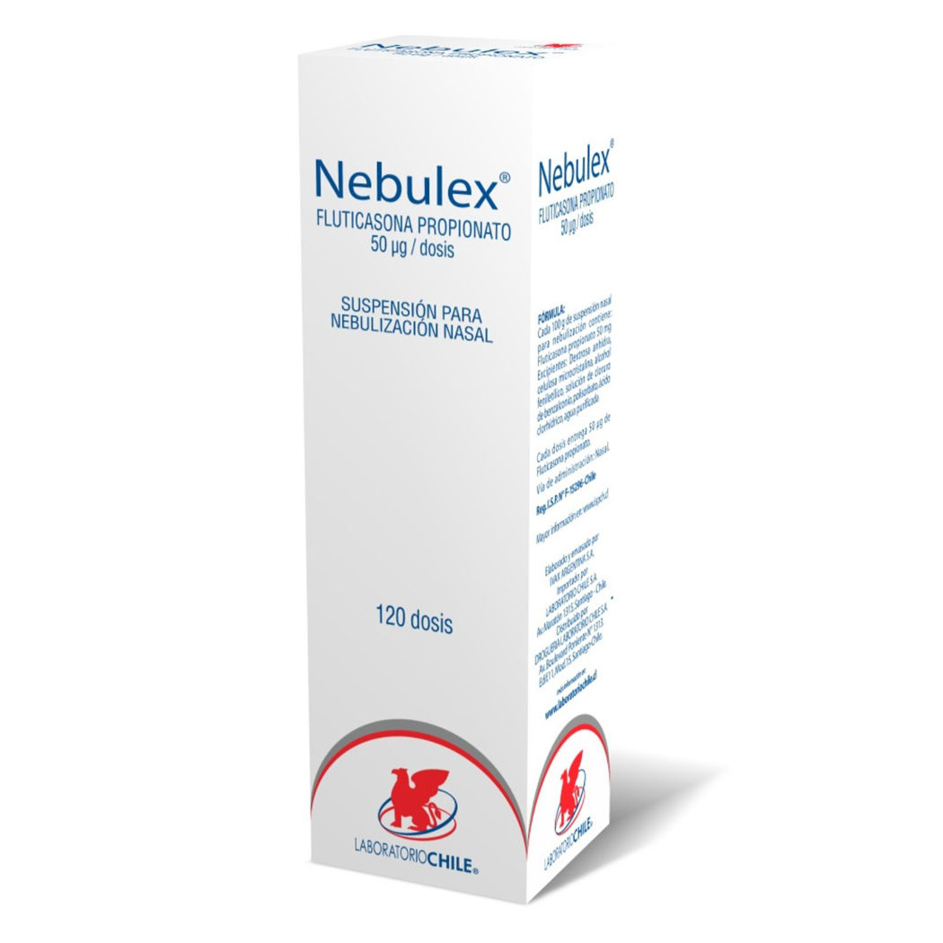 NEBULEX SPRAY NASAL 50 MCG X 120 DOSIS