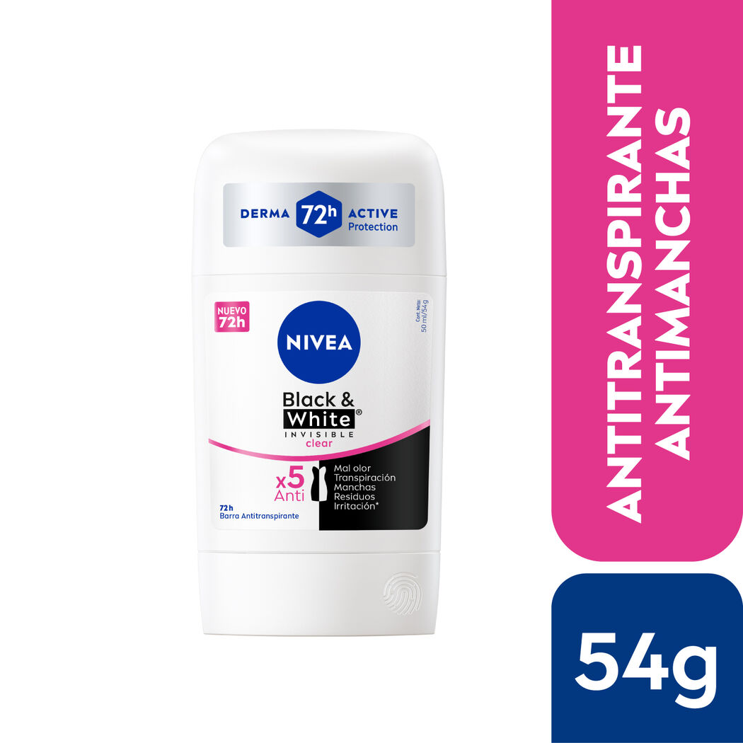 NIVEA DEO BARRA MUJER BLACK...