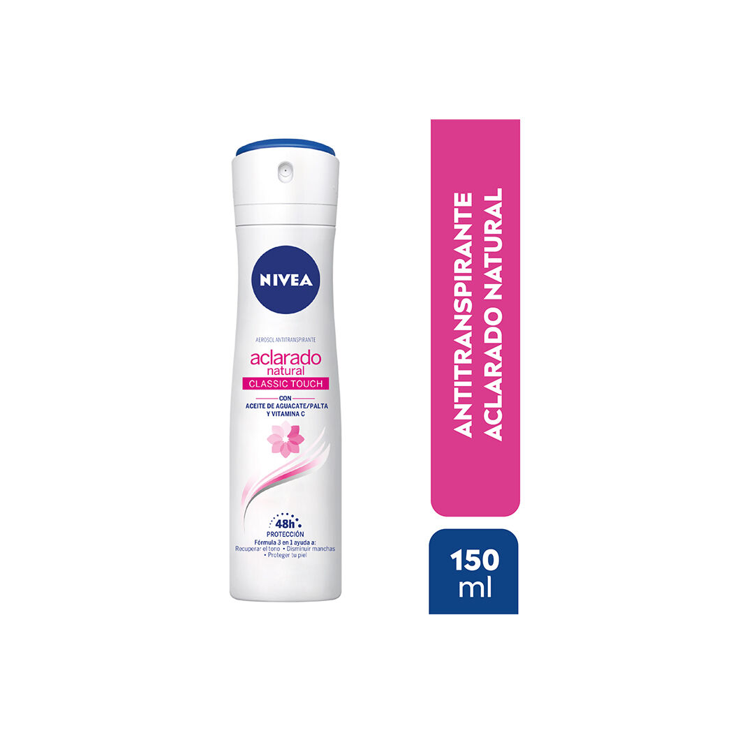 NIVEA DEO SPRAY ACLARADO NATURAL X 150 ML