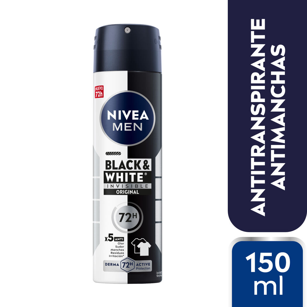 NIVEA DEO SPRAY FOR MEN B&W...