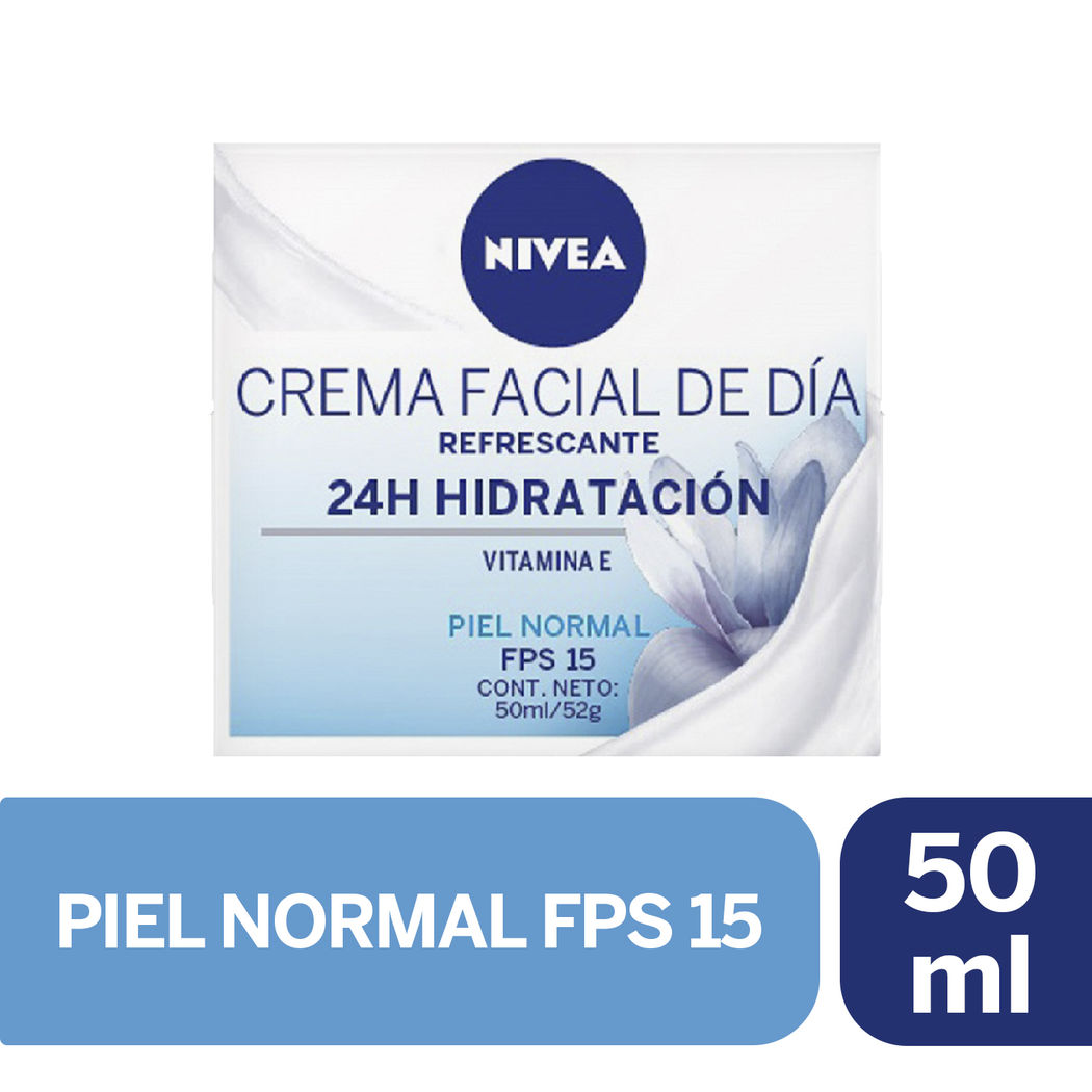 NIVEA FACE HIDRATANTE ACTIVA DIA FPS15 CRE X 50 ML