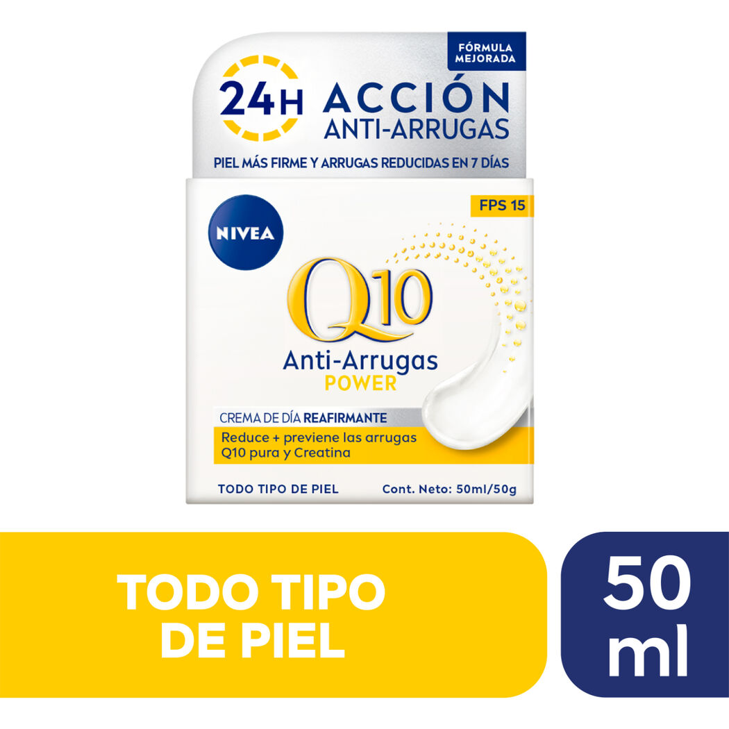 NIVEA FACE Q10 PLUS ANTIARRUGA DIA FPS 15 X 50ML