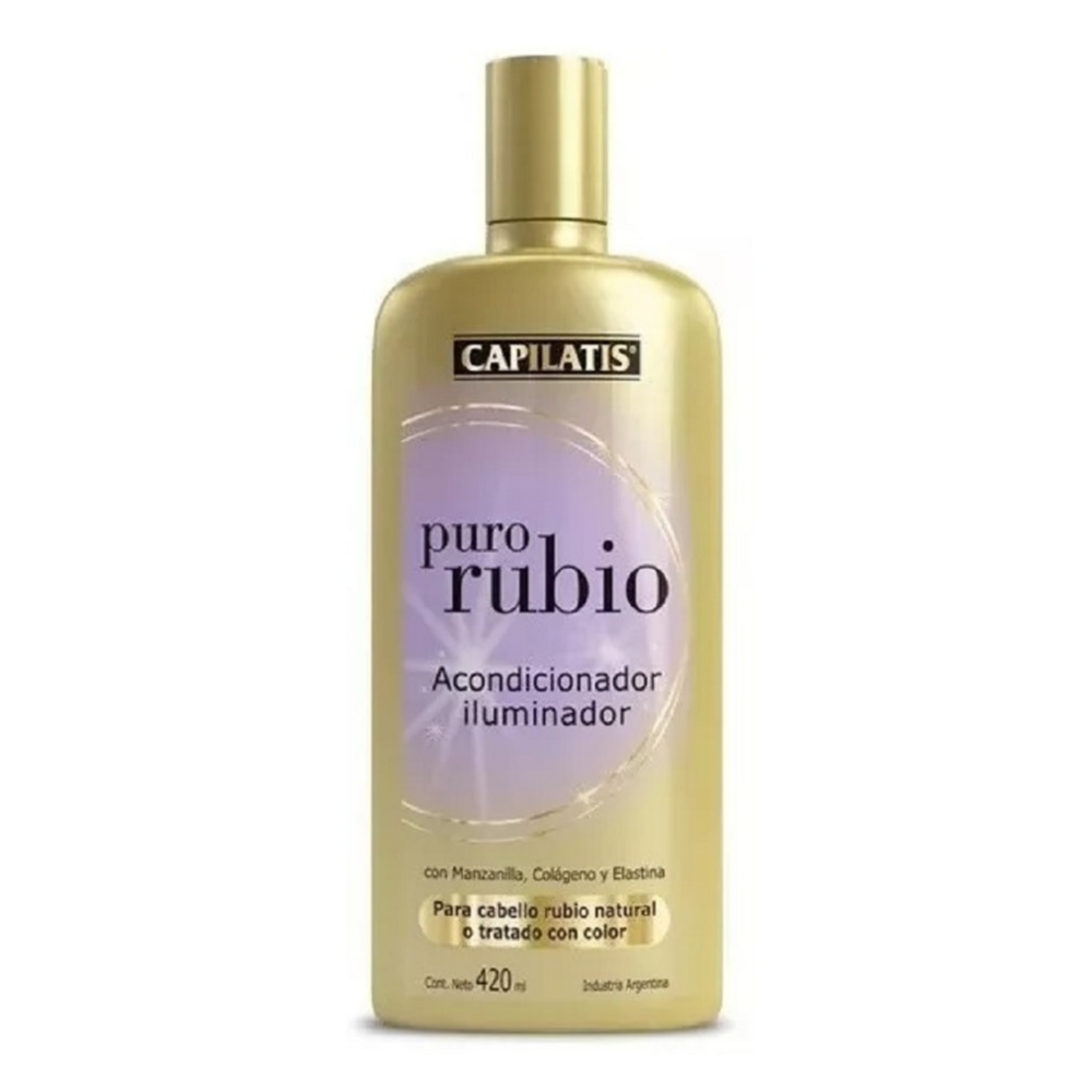 CAPILATIS ACONDICIONADOR PURO RUBIO X 420 ML