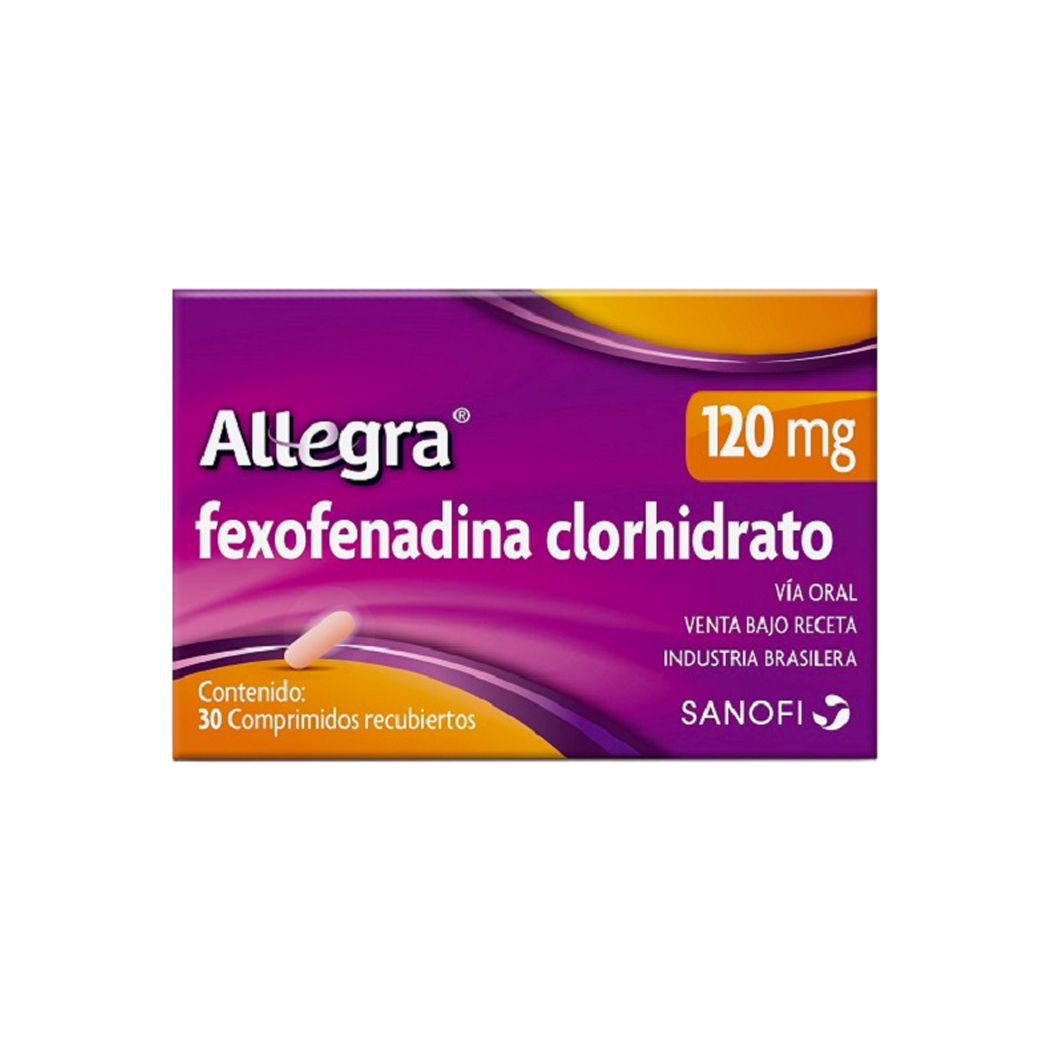 ALLEGRA COM 120 MG X 30