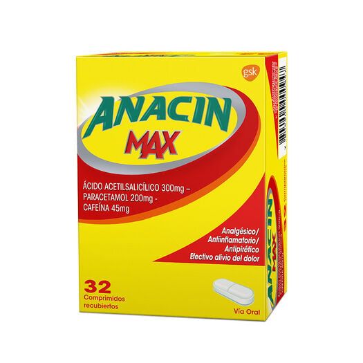 ANACIN MAX  X 32 COMPRIMIDOS