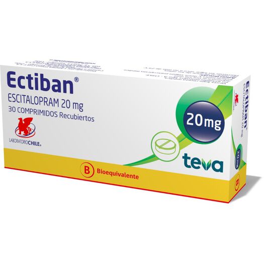 ECTIBAN 20 MG X 30 COMPRIMIDOS RECUBIERTOS (BE)